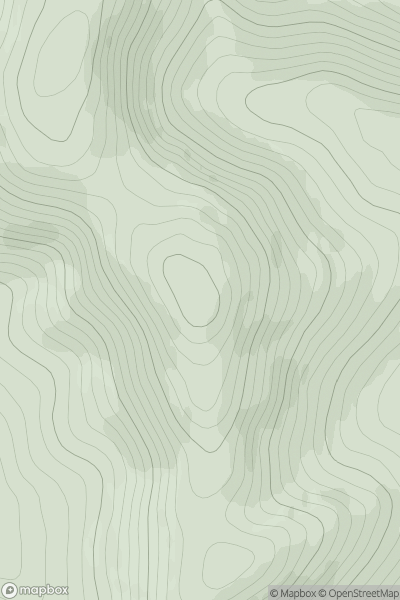 Thumbnail image for Green Law [Firth of Forth to the River Tweed] [NT126404] showing contour plot for surrounding peak